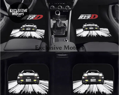 Custom Initial AE86 Floor Mats