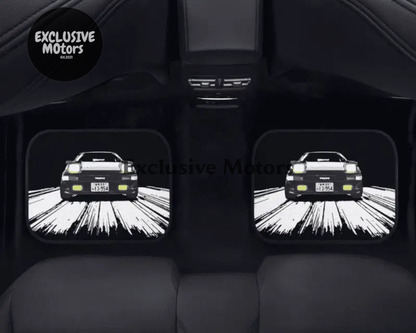 Custom Initial AE86 Floor Mats