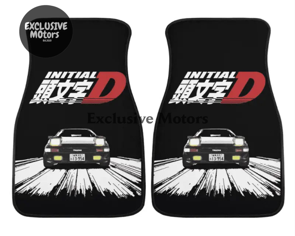 Custom Initial AE86 Floor Mats