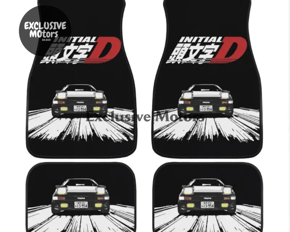 Custom Initial AE86 Floor Mats