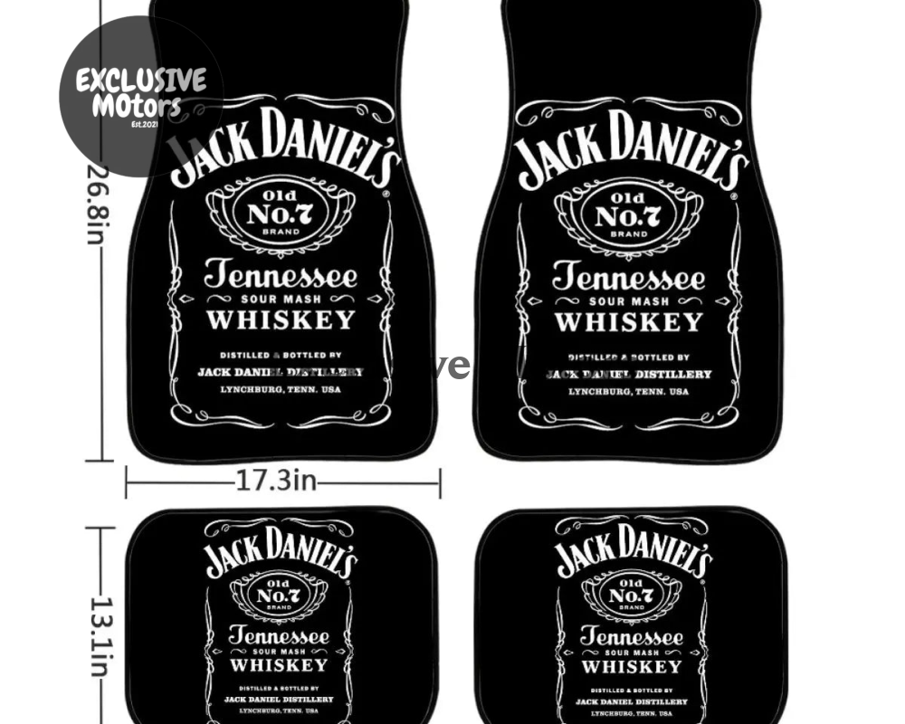 Custom Jack Daniel Floor Mats
