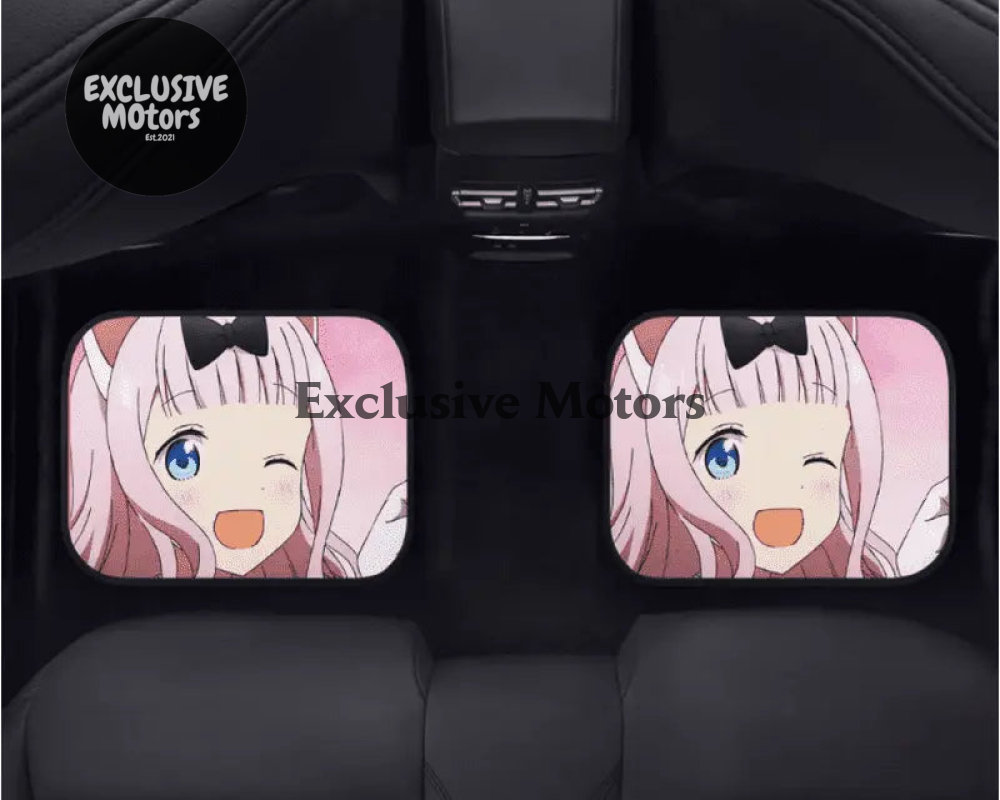 Custom Kawii Pink Anime Floor Mats