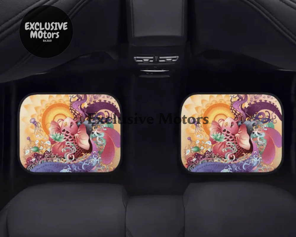 Custom Koi Fish  Floor Mats