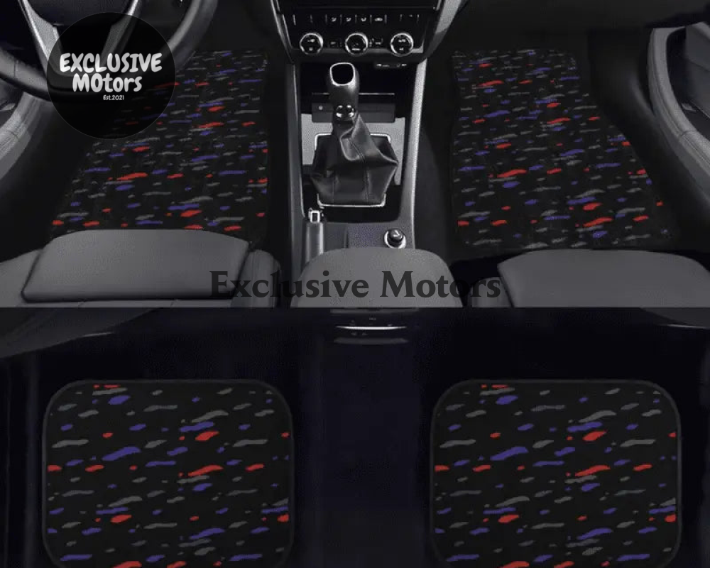 Custom Leopard Floor Mats