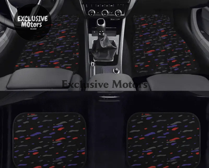 Custom Leopard Floor Mats