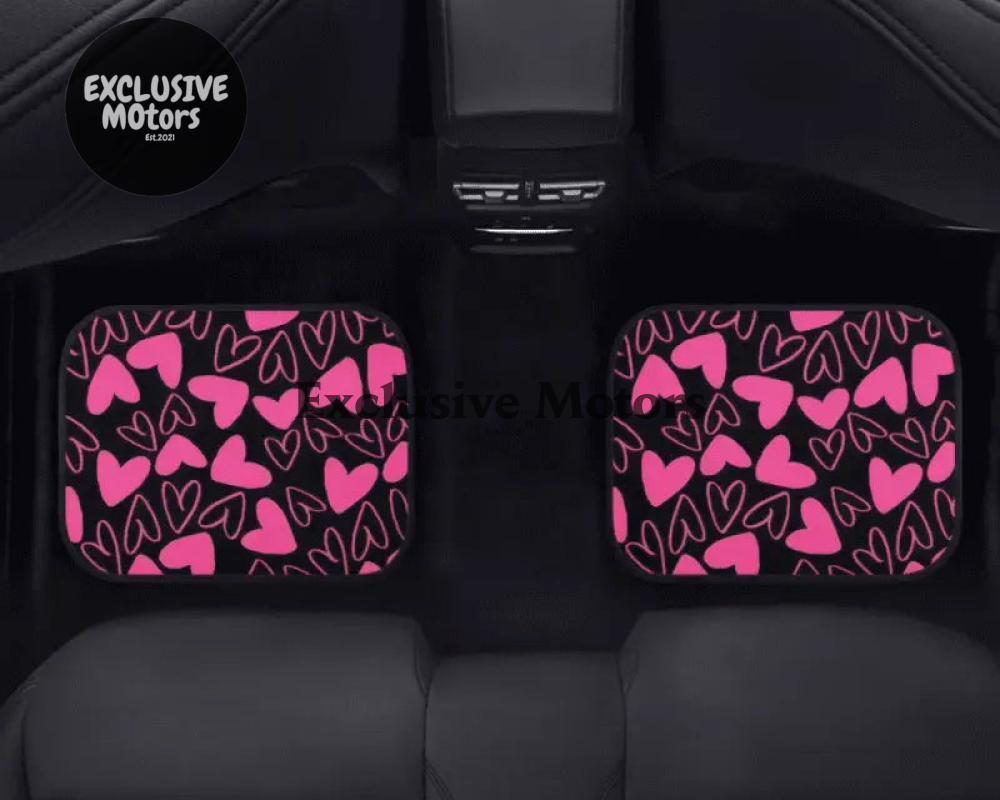 Custom Love Hearts Floor Mats
