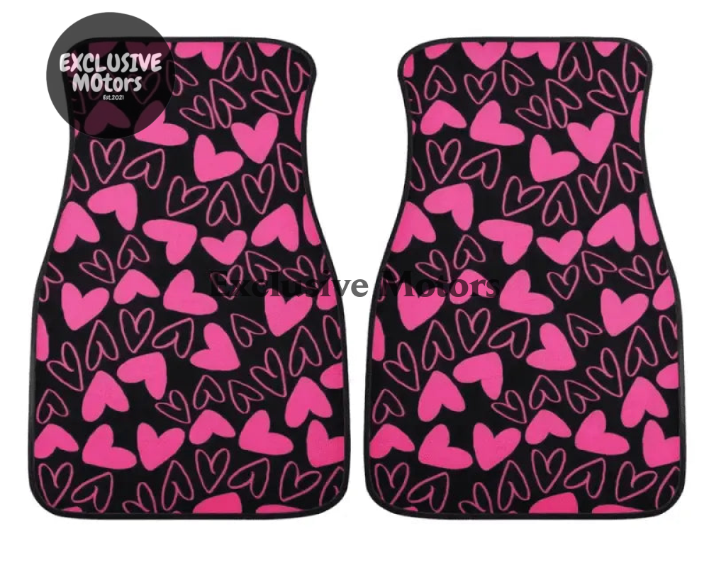Custom Love Hearts Floor Mats