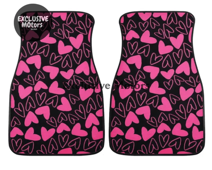 Custom Love Hearts Floor Mats