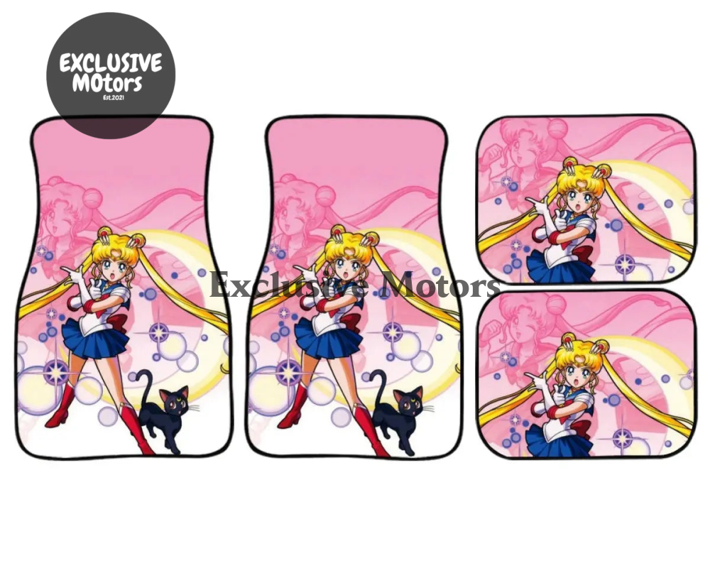 Custom Sailor Moon Floor Mats