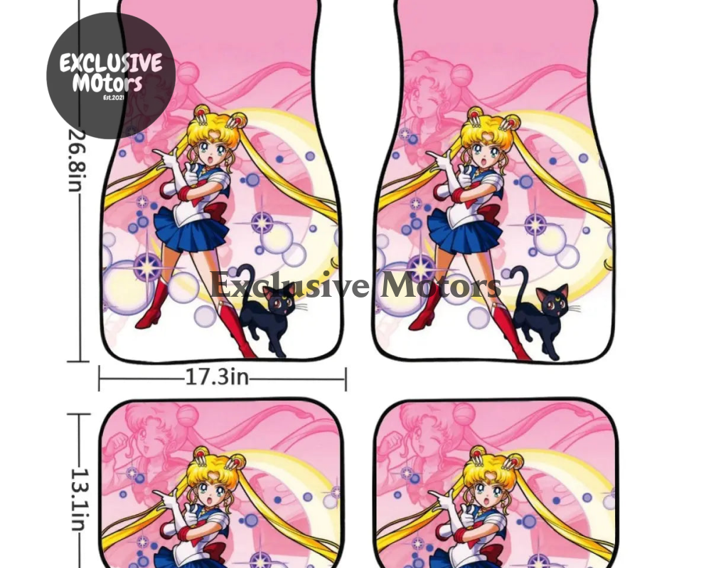 Custom Sailor Moon Floor Mats