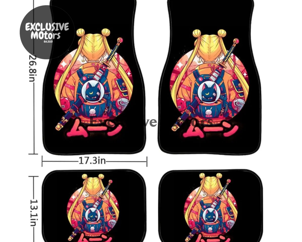 Custom Sailor Moon Floor Mats