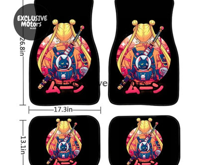 Custom Sailor Moon Floor Mats