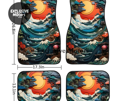 Custom Shimonada Floor Mats - Tokyo Tom's