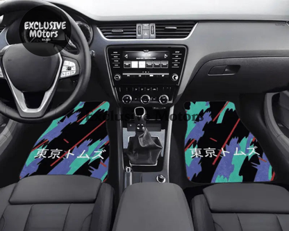 Custom Tokyo Tom's Kanji Floor Mats