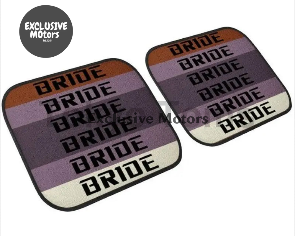 Custom Universal Bride style Floor Mats Brown