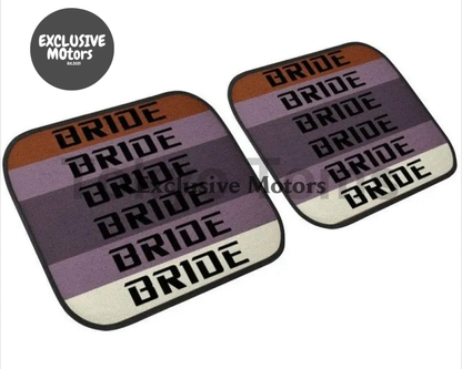 Custom Universal Bride style Floor Mats Brown
