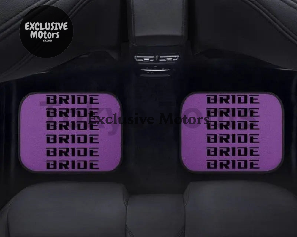 Custom Universal Bride style Floor Mats Purple
