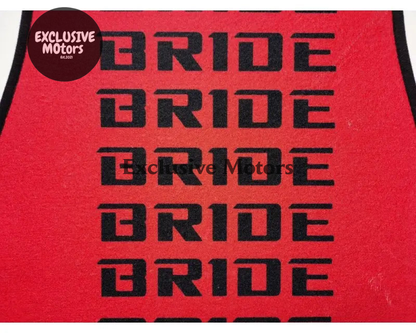 Custom Universal Bride style Floor Mats Red