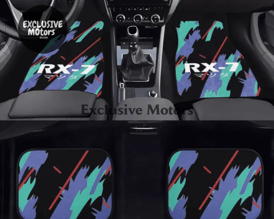 Custom Universal RX7  Floor Mats Pair