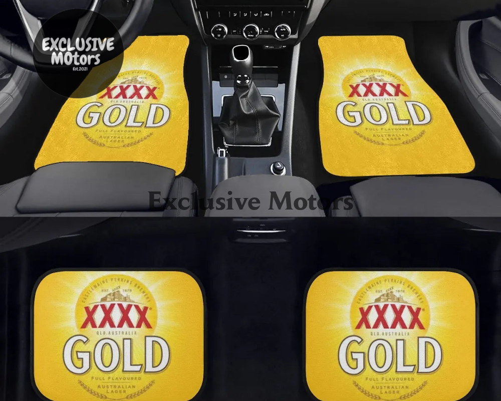 Custom XXXX Gold Floor Mats