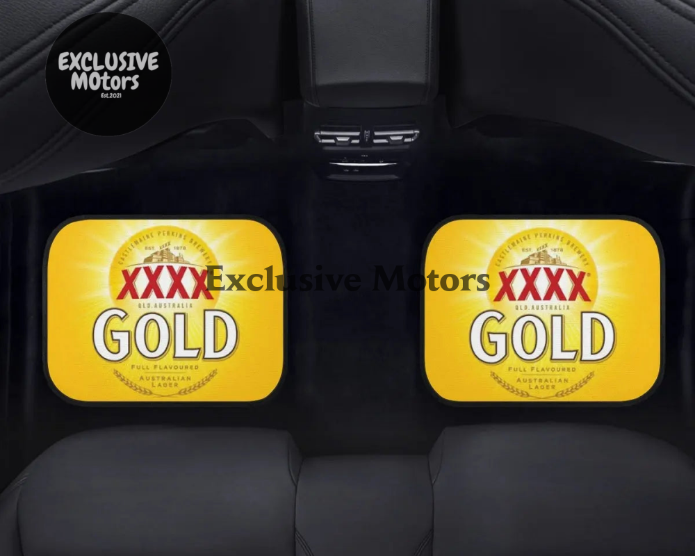 Custom XXXX Gold Floor Mats