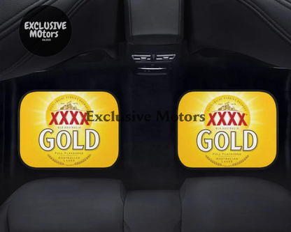 Custom XXXX Gold Floor Mats