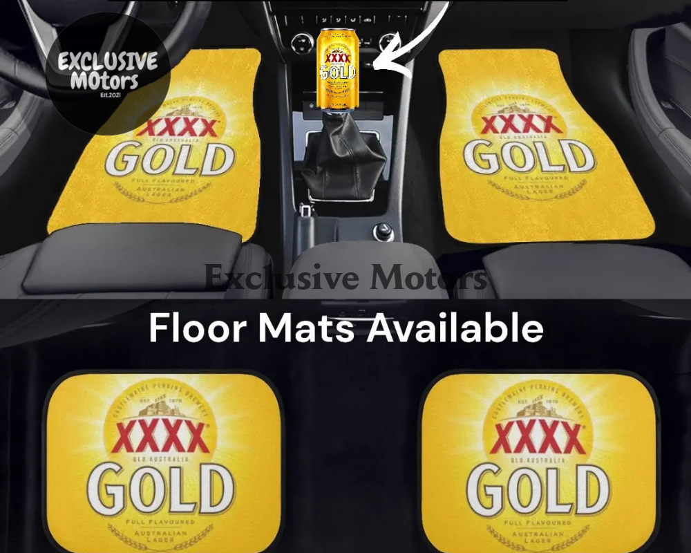 Custom XXXX Gold Floor Mats