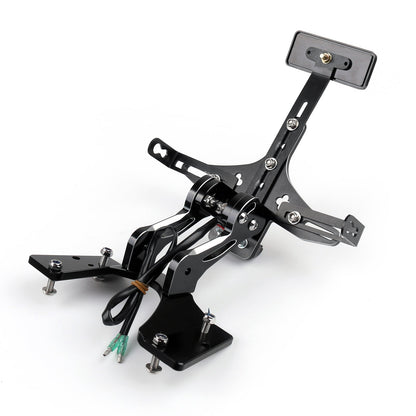 Adjustable License Plate Mount Holder Bracket For 2005-2006 Suzuki GSXR 1000 Generic
