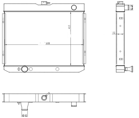 Fan Shroud Kit Kit for Nissan Silvia/200SX S13 & 180SX RPS13 1989-1998