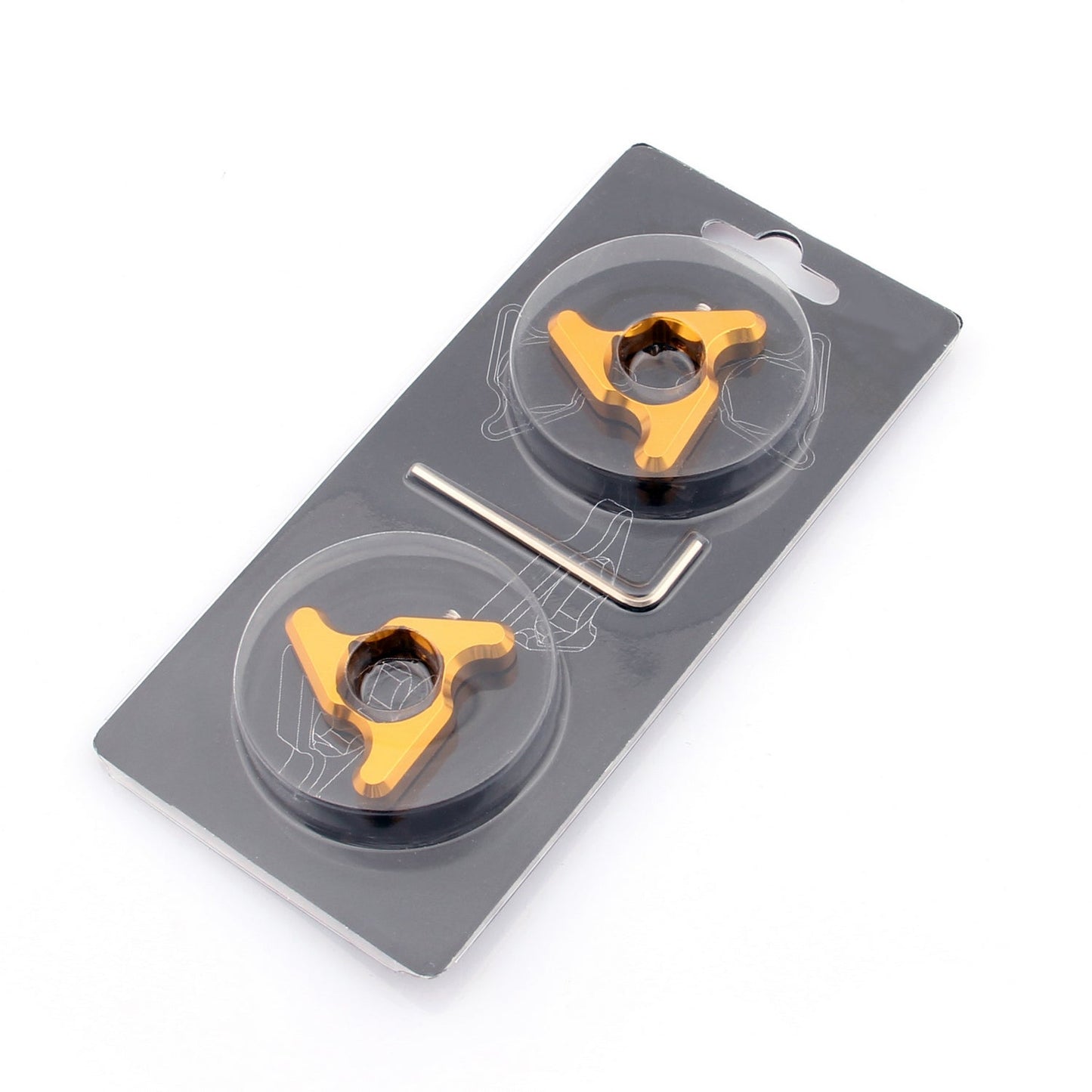 Blade Fork Preload Adjusters For ZX6R 9R Suzuki TL1000 GSXR1100 Yamaha R6 17mm Generic