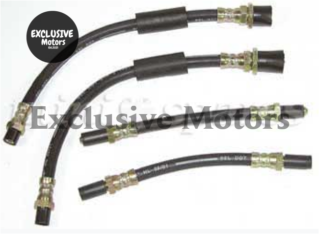 Brake Hose Car Set Drums Front And Rear Genuine AP