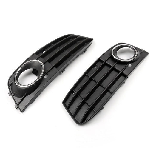 Fog Light Grille Cover Matte Black for Audi A4 A4L B8 09-11