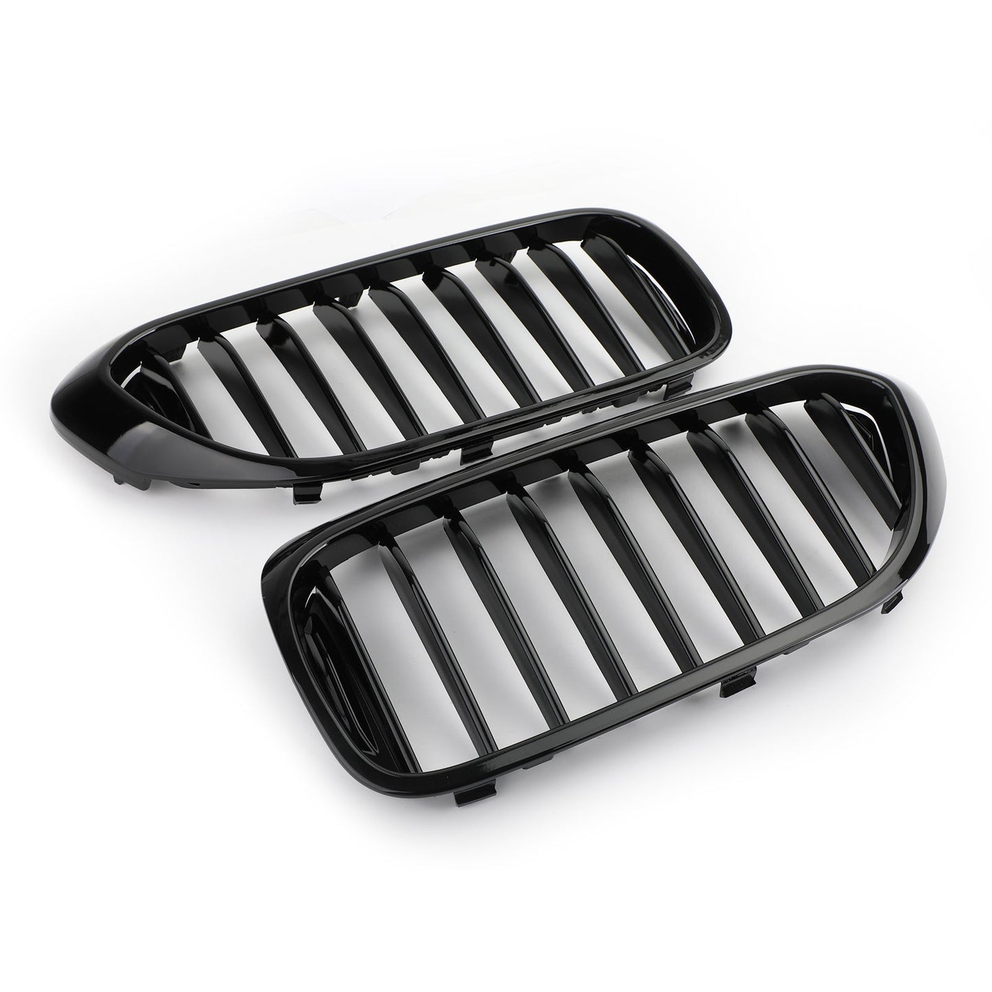 Glossy Black Kidney Grille for BMW 5 Series 530i/540i G30 (2017-2019)
