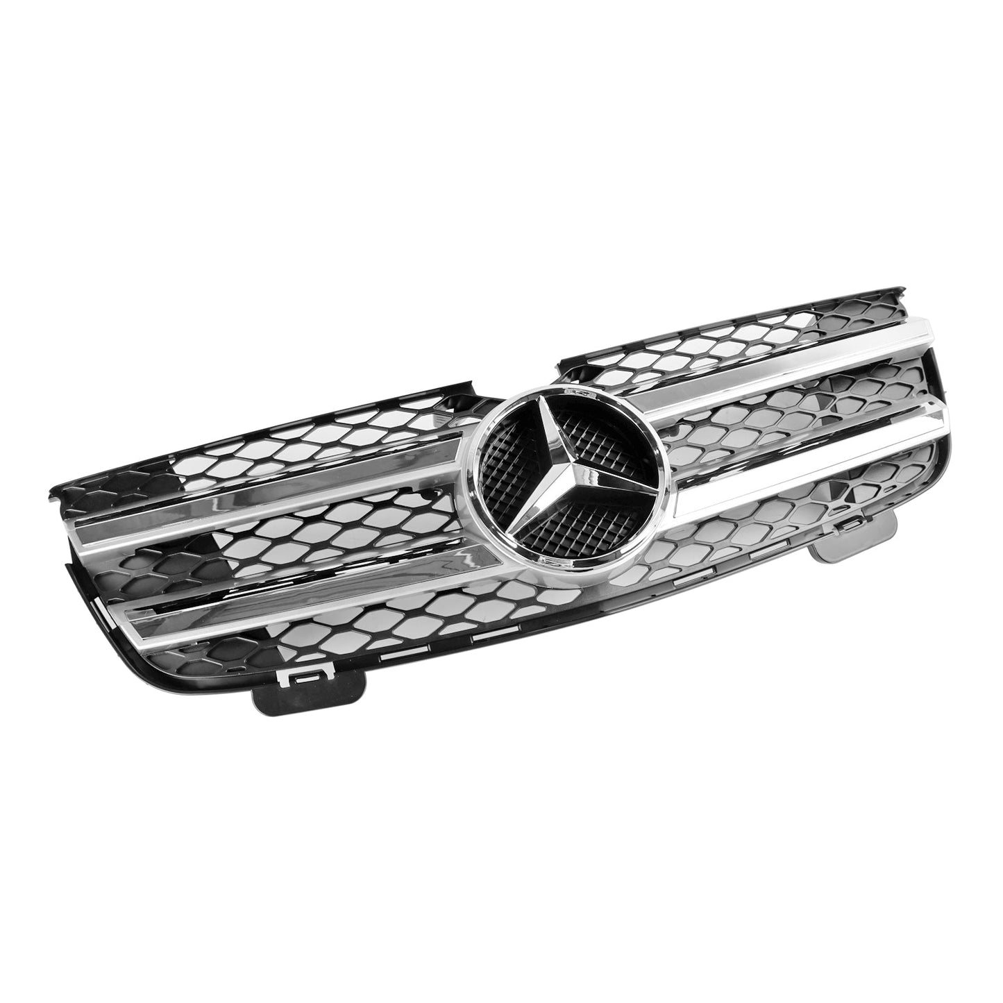 Front Bumper Grille Chrome for Mercedes GL-Class X164 GL320 07-09
