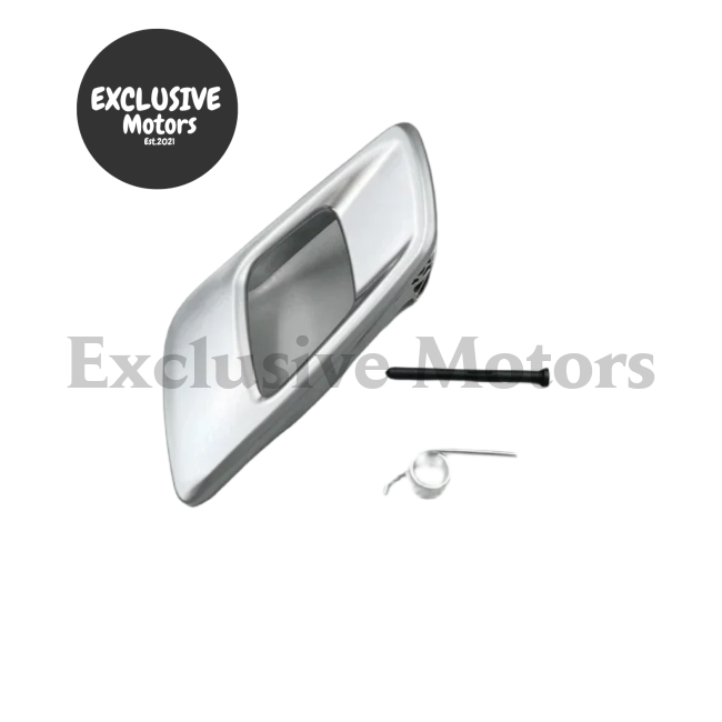 Silver Door Inner Handles (x2) for Ford Ranger & Mazda BT-50 (2012-2019)