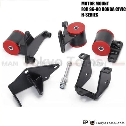 For 1996-2000 EK HONDA CIVIC H22/H23 H-SERIES ENGINE SWAP CONVERSION MOTOR MOUNTS EP13MM96HD5H - Tokyo Tom's