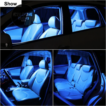 8Pcs LED Interior Light Bulb Kit for Nissan Leaf ZE0 (2010-2012)