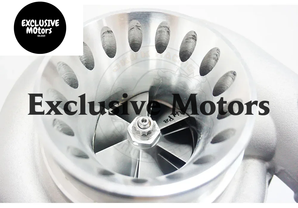 JKVK RACING GT35 T4 Flange Twin Scroll Anti-Surge Turbo Charge 3'' V-band 500+HP +Oil Fitting Drain Turbocharger