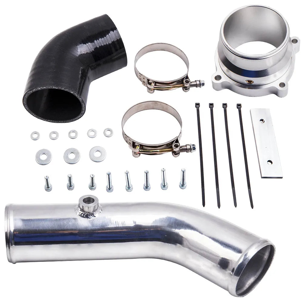 maxpeedingrods 2.75" Cold Side Intercooler Pipe & Boot Kit for  Ford 6.7L V8 Powerstroke 2011-2016