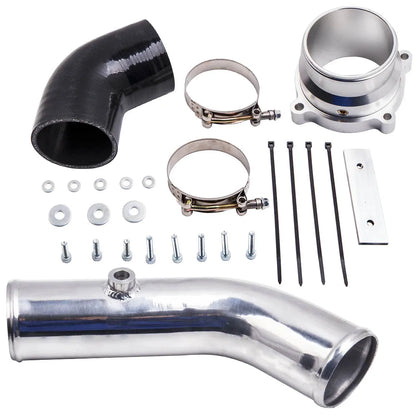 maxpeedingrods 2.75" Cold Side Intercooler Pipe & Boot Kit for  Ford 6.7L V8 Powerstroke 2011-2016