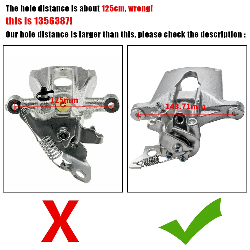 MAXPEEDINGRODS Brake Caliper Rear Right For Ford Mondeo MK III Jaguar XType CF1 1144077 1522075