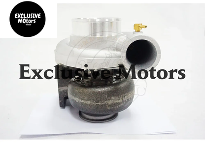 JKVK RACING GT35 T4 Flange Twin Scroll Anti-Surge Turbo Charge 3'' V-band 500+HP +Oil Fitting Drain Turbocharger