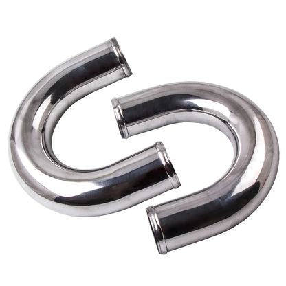 Maxpeedingrods  21''x 7''x 2.5'' Universal Tube & Fin Intercooler & 2.5" Pipe Hose Tube Kit & Type-S Blow Off Valve BOV