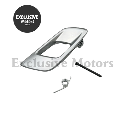 Silver Door Inner Handles (x2) for Ford Ranger & Mazda BT-50 (2012-2019)