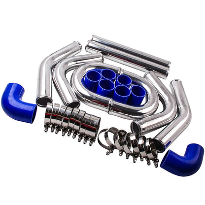 Turbo Kit Including GT2871 T25 Turbocharger & 18 inch 6061 aluminum Piping Pipe