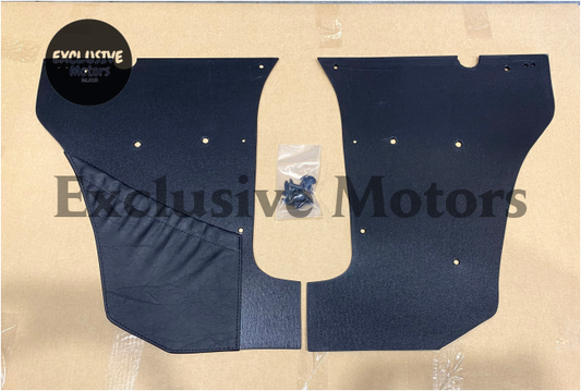 Ford Escort MK1 Front Kick Panel Pair with Pocket