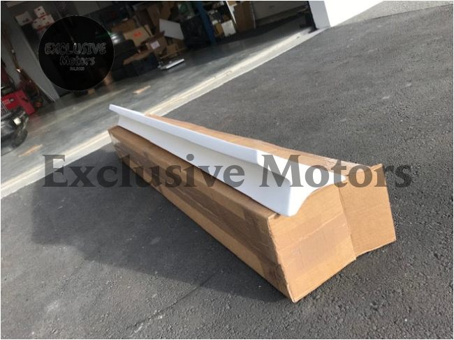 Ford Escort MK2 Fibreglass Square Edge Rear spoiler