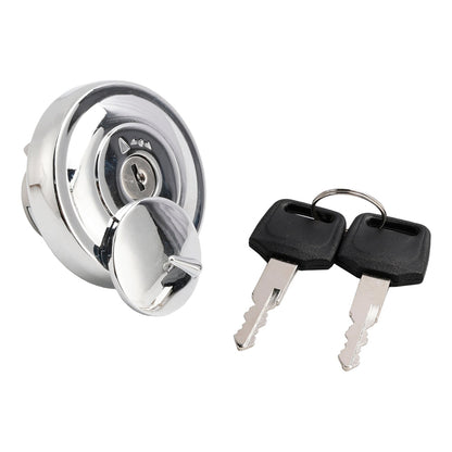 Fuel Gas Tank Cap Keys For Yamaha XV1900 XV1700 XV1600 Road Star Midnight 04-14 Generic CA Market
