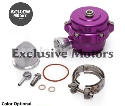 Universal JDM 50Mm V Band Blow Off Valve Bov Qr Typer W/ Weld On Aluminum Flange W/Logo - Tokyo Tom's