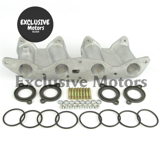 Ford 1.6 & 2.0L OHC manifold kit for twin 45 DHLA/DCOE